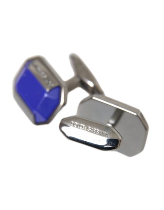 Silverpläterade mässingspinnkristallmanschetter - Image 4