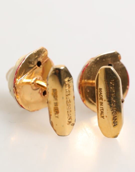 Brass Guld Ton Hund Valp Herraccessoarer Manschettknapp - Image 4