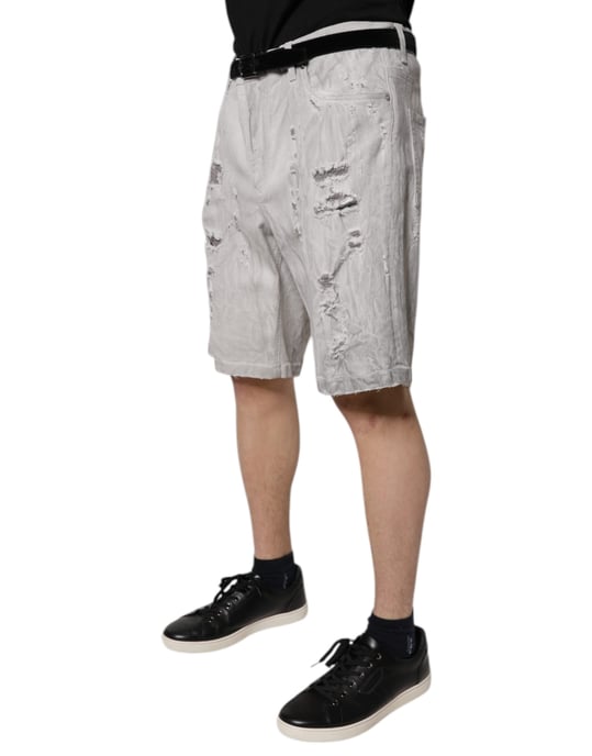 Versleten Denim Korte Broek - Image 3
