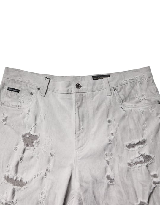 Versleten Denim Korte Broek - Image 5