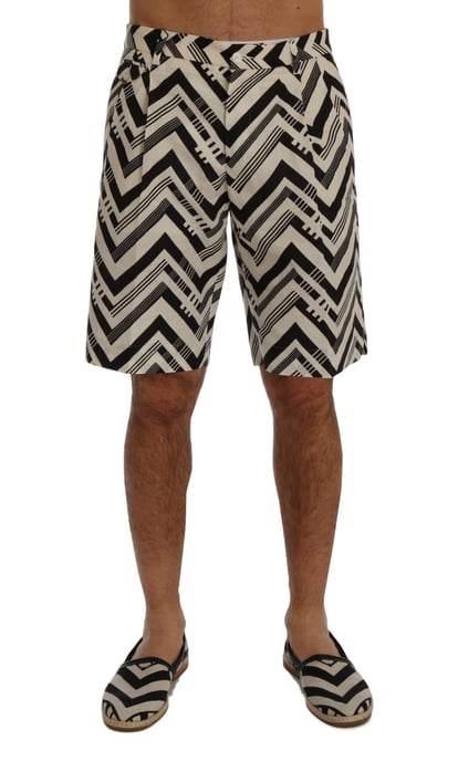 Chevron Print Shorts - Image 1