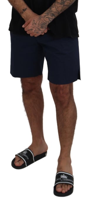Marineblauwe Klassieke Shorts - Image 3
