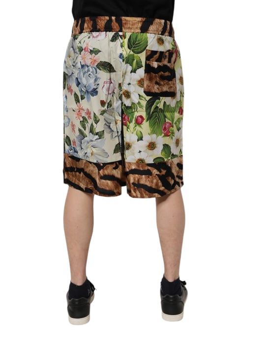 Bloemen dierenprint shorts - Image 4