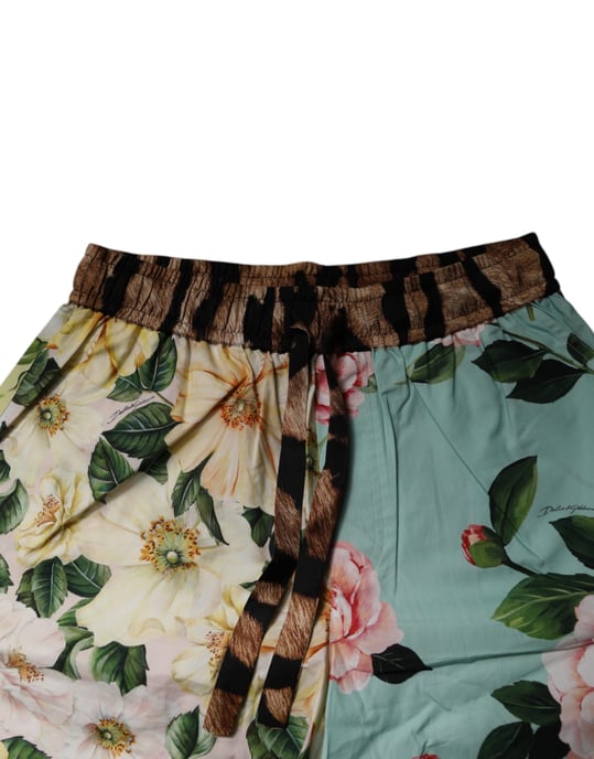 Bloemen dierenprint shorts - Image 5