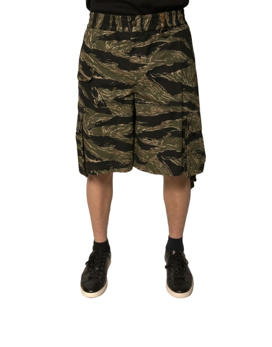 Tigertryck Cargo Shorts - Image 2