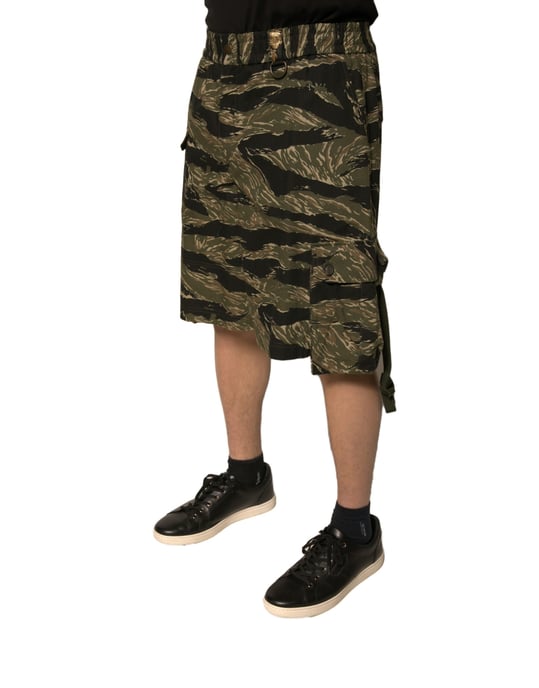 Tigertryck Cargo Shorts - Image 3