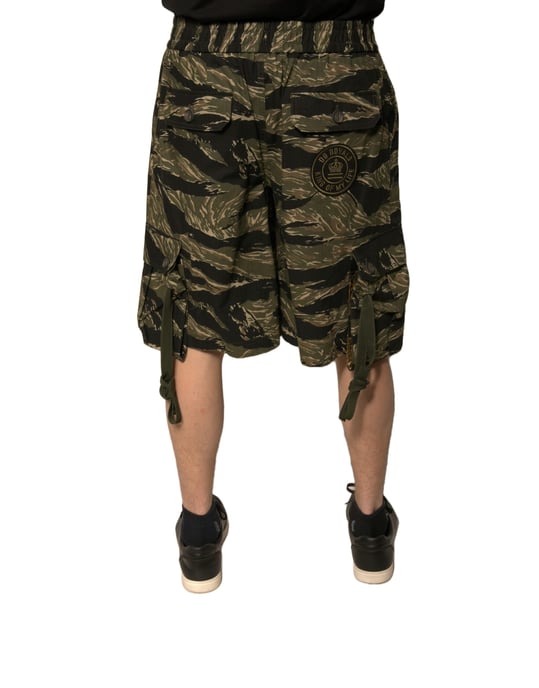 Tigertryck Cargo Shorts - Image 4