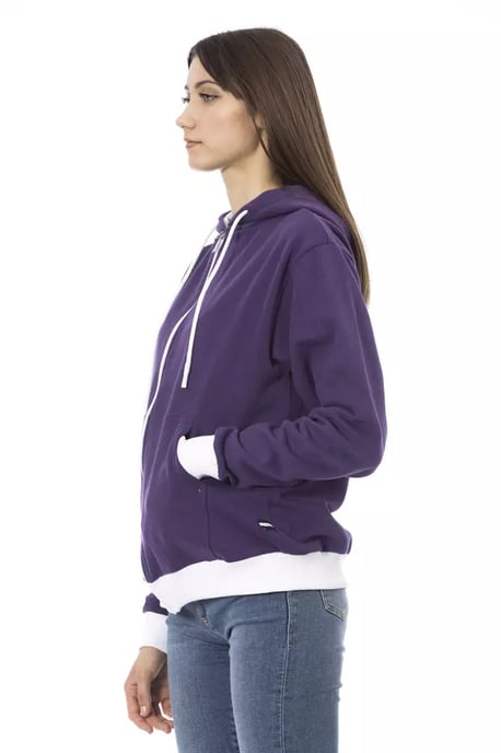 Zipup Hoodie Purple - Image 2