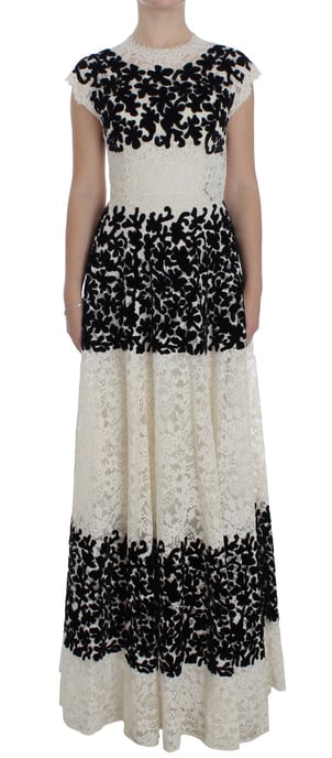 Floral Lace Maxi Dressmodelfloral - Image 1