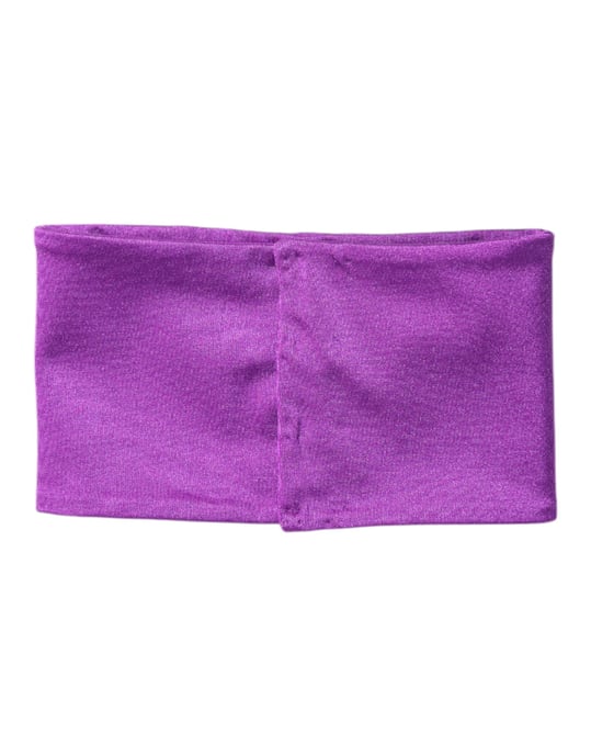 Paarse Nylon Stretch Dames Nekwarmer Sjaal - Image 1