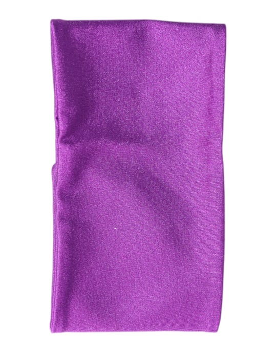 Paarse Nylon Stretch Dames Nekwarmer Sjaal - Image 3