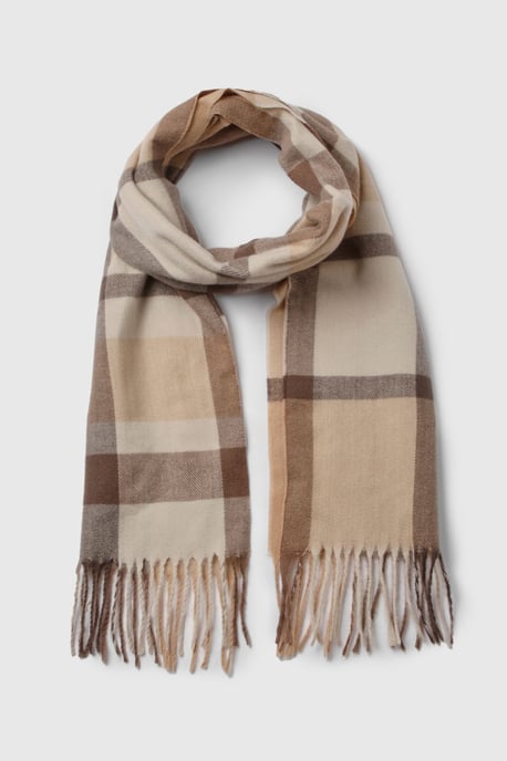 Check Lightweight Blanket Scarf - Image 2