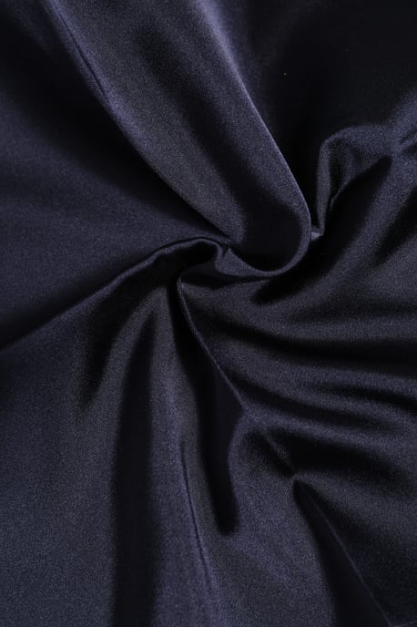 Mörkblå Silkesfyrkantig Herrfoulardscarf - Image 4