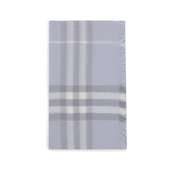 Ljusblå Ullscarf - Image 1