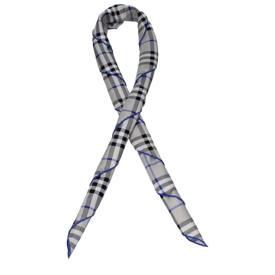 Grijze Zijden Foulard - Image 1