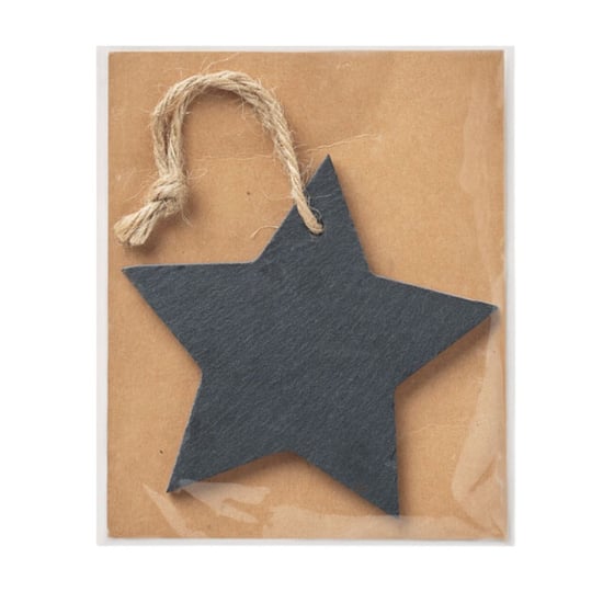 Midocean Slatestar leisteen ster hangende kerstdecoratie - Image 2