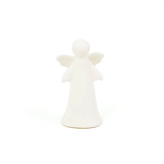 House Vitamin Ledlight angel ceramics white 7x5x13cm - Image 1