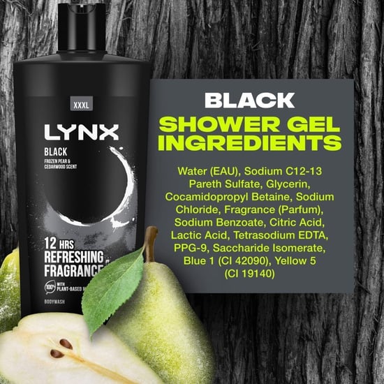 Lynx Epic Fresh Shower Gel 700ml 3Pk Grapefruit Pineapple & Manwasher Tool - Image 3