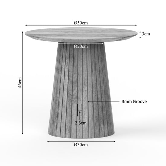 Starfurn salontafel lana - 50x50x46 cm - Image 5