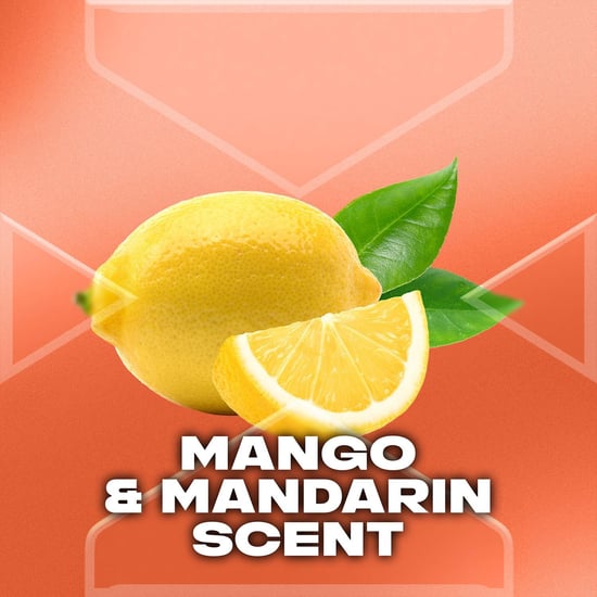 Lynx Epic Fresh Shower Gel 700ml Grapefruit Pineapple & Manwasher 2-Sided Scrub - Image 4