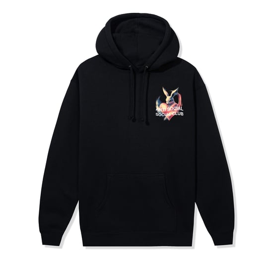ASSC Rabbit Love Hoodie in Black - Image 2