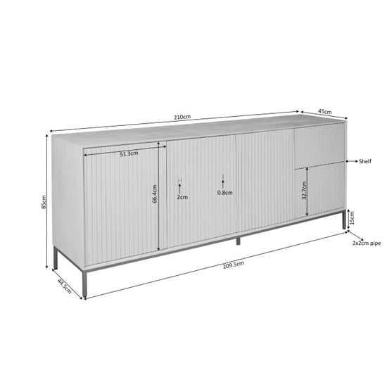 Starfurn dressoir madison - 45x210x85 cm - Image 5
