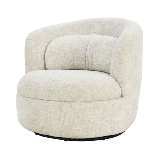 Livingfurn fauteuil britt cream 85x84x76cm - Image 1