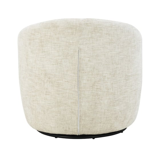 Livingfurn fauteuil britt cream 85x84x76cm - Image 4