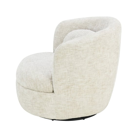 Livingfurn fauteuil britt cream 85x84x76cm - Image 6
