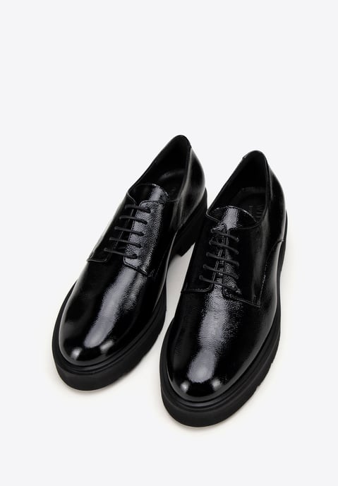 Wittchen Dames Zwarte Lakleer Lage Schoenen - Image 1