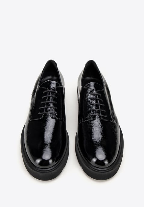 Wittchen Dames Zwarte Lakleer Lage Schoenen - Image 2
