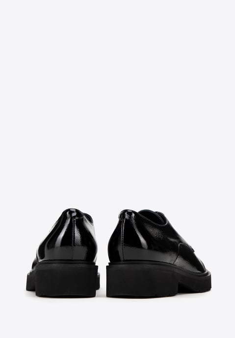 Wittchen Dames Zwarte Lakleer Lage Schoenen - Image 3