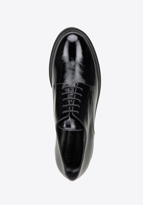 Wittchen Dames Zwarte Lakleer Lage Schoenen - Image 4