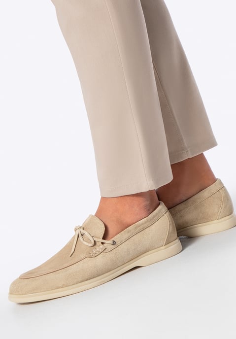 Wittchen beige suède mocassins voor heren - Image 2