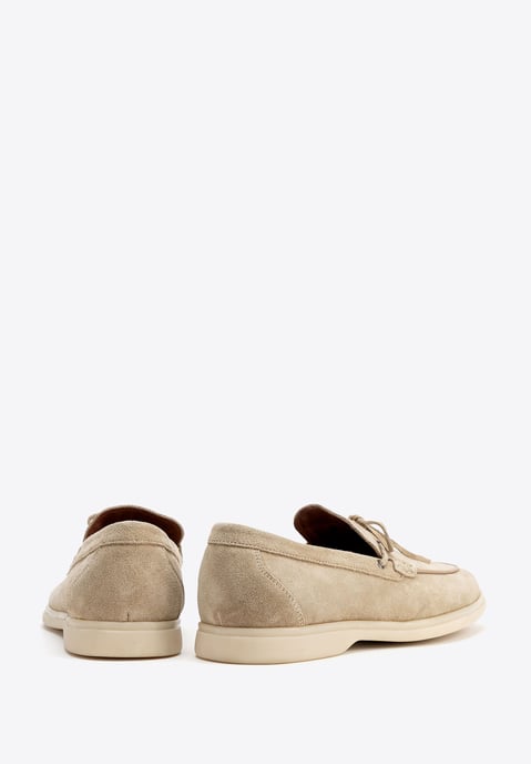 Wittchen beige suède mocassins voor heren - Image 5