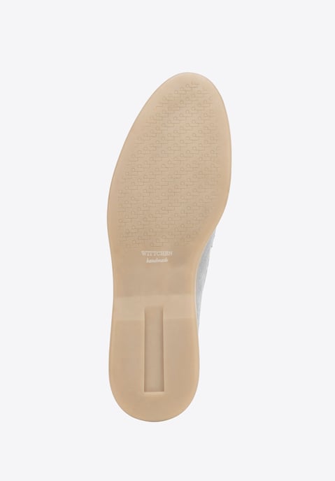 Wittchen Dames Klassieke Lichtgrijze Suède Mocassins - Image 6