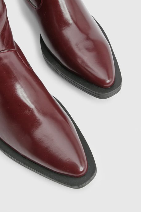 Western Cowboy Mid Heel Boots - Image 5