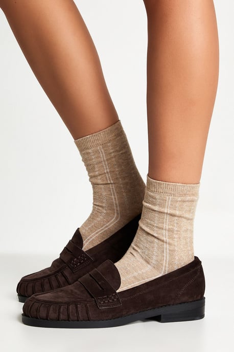 Neutral Pointelle Socks 3 Pack - Image 4