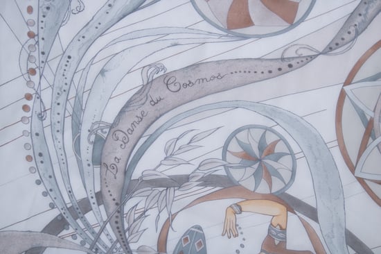 Hermes la danse du cosmos sidenscarf - Image 4