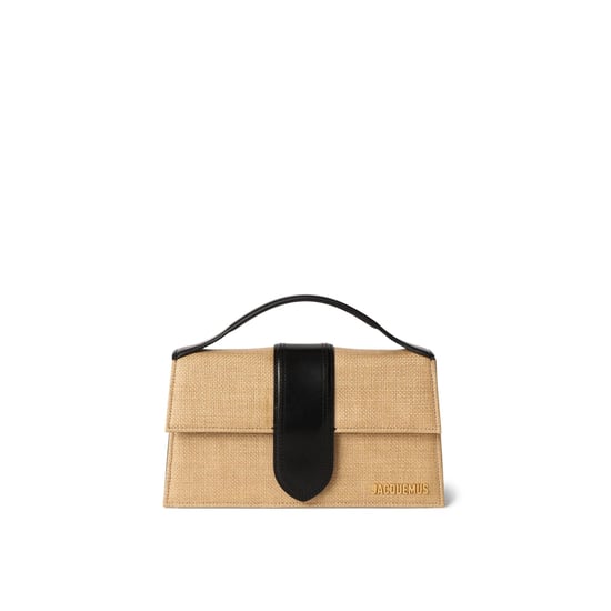 Jacquemus Le Grand Bambino Raffia tas - Image 1