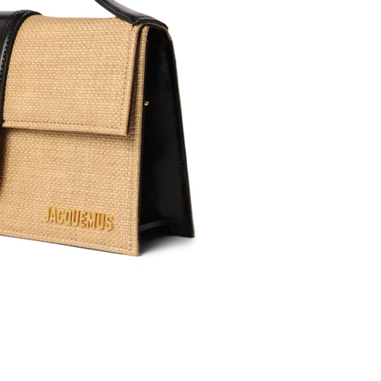 Jacquemus Le Grand Bambino Raffia tas - Image 4