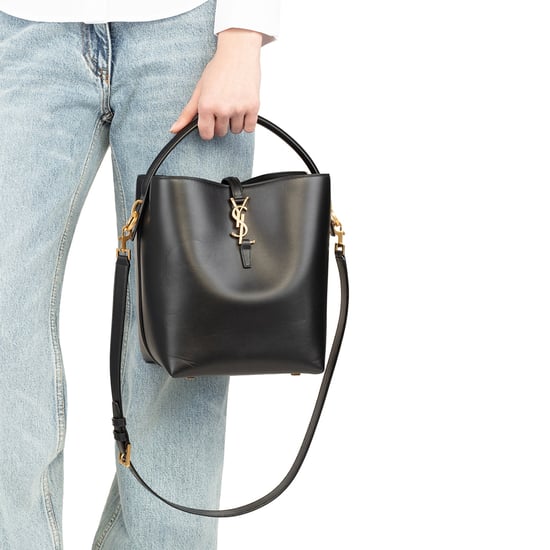 Saint Laurent Le 37 Kleine Leren Bucket Bag - Image 5