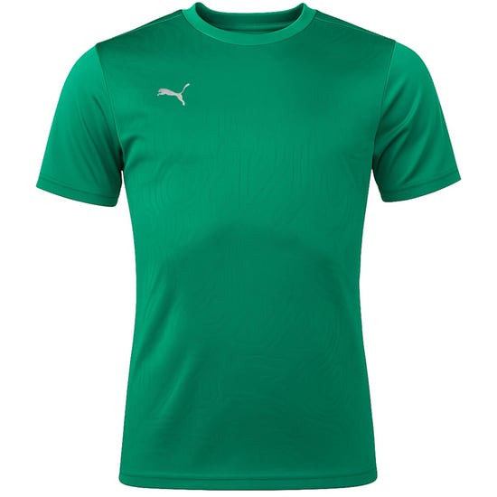 Puma teamFinal Mens Green Training T-Shirt - Image 1