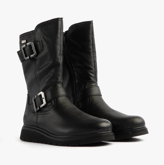 Remonte D3980-00 Womens Mid Calf Boots Black - Image 4