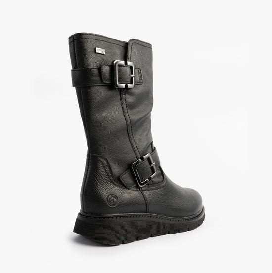 Remonte D3980-00 Womens Mid Calf Boots Black - Image 5