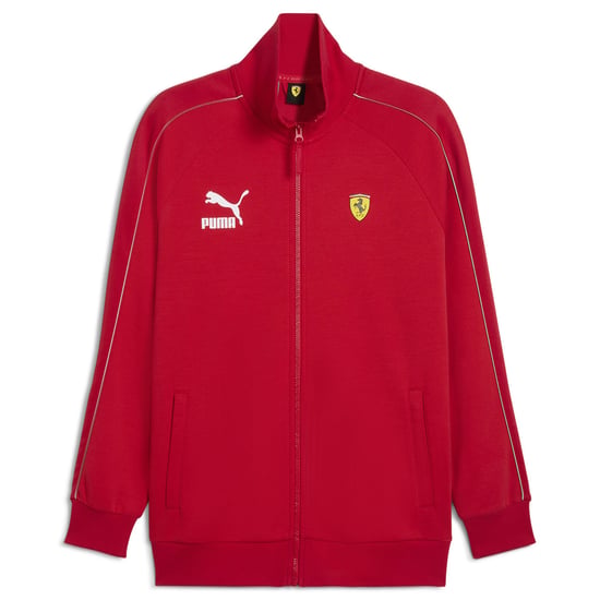 Puma x Scuderia Ferrari Race Iconic Mens Red Track Jacket - Image 1