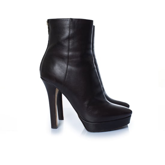Jimmy Choo dark brown leather platform boots - Image 4