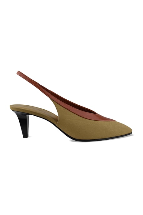 Loro Piana Rebecca pumps Khaki - Image 1
