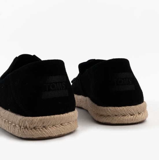 Toms Alonso Loafer Rope Mens Espadrille Black - Image 5