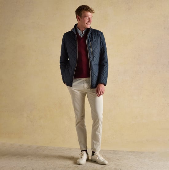 Joules Maynard Mens Jacket Navy - Image 2